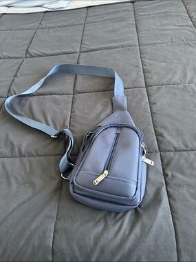 Navy Crossbody Sling Bag